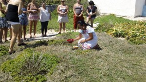 Mary Coba, Mayan Elder, ceremony, We Move Forward 2012, International Women's Day