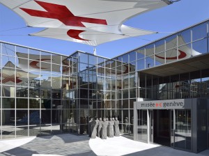 red cross atrium