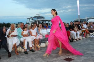 Shannon Skinner attends Friday Harbour Resort fashion show in partnership with CAFA