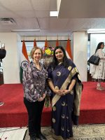 Shannon Skinner attends India Republic Day at the India Consulate in Toronto