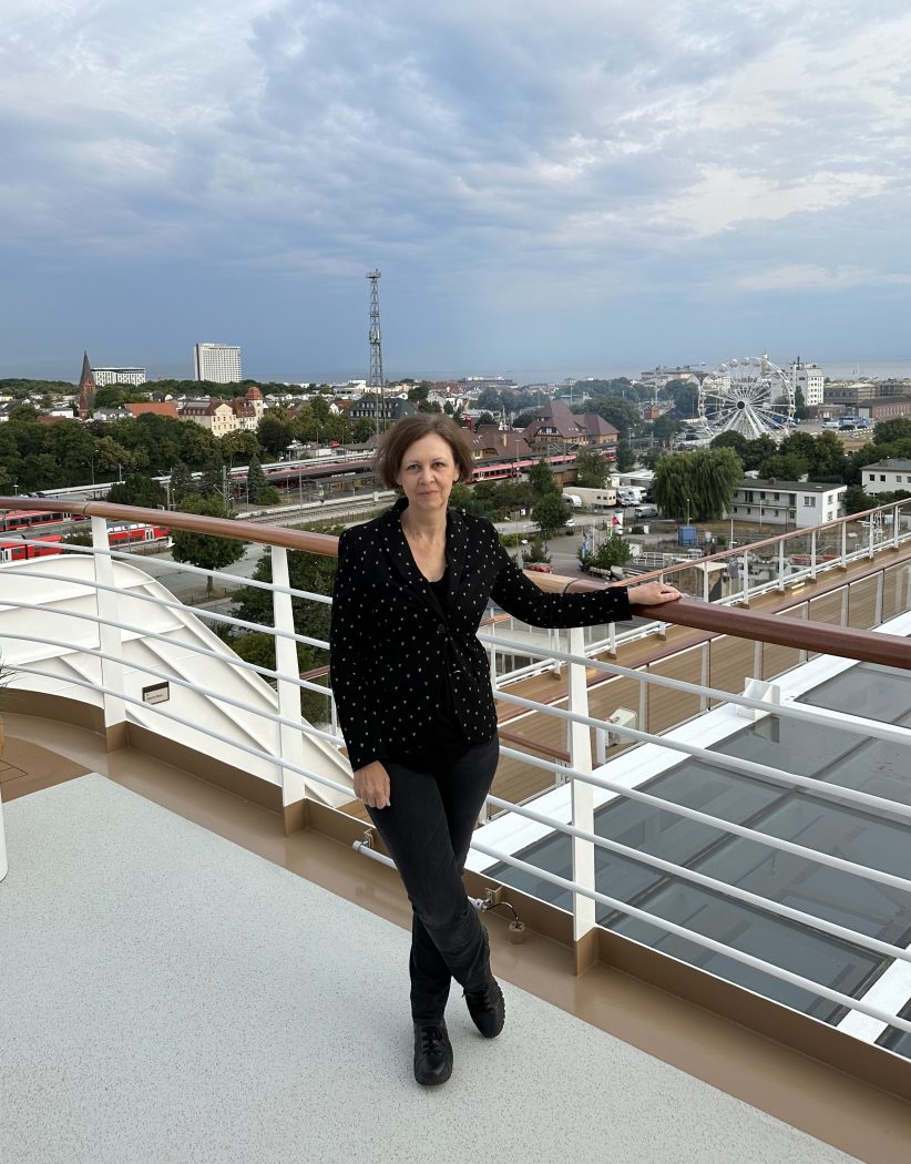 Shannon Skinner sails with Viking cruises on the Baltic Sea