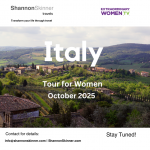 Italy tour for women, Shannon Skinner, Extraordinary Women TV