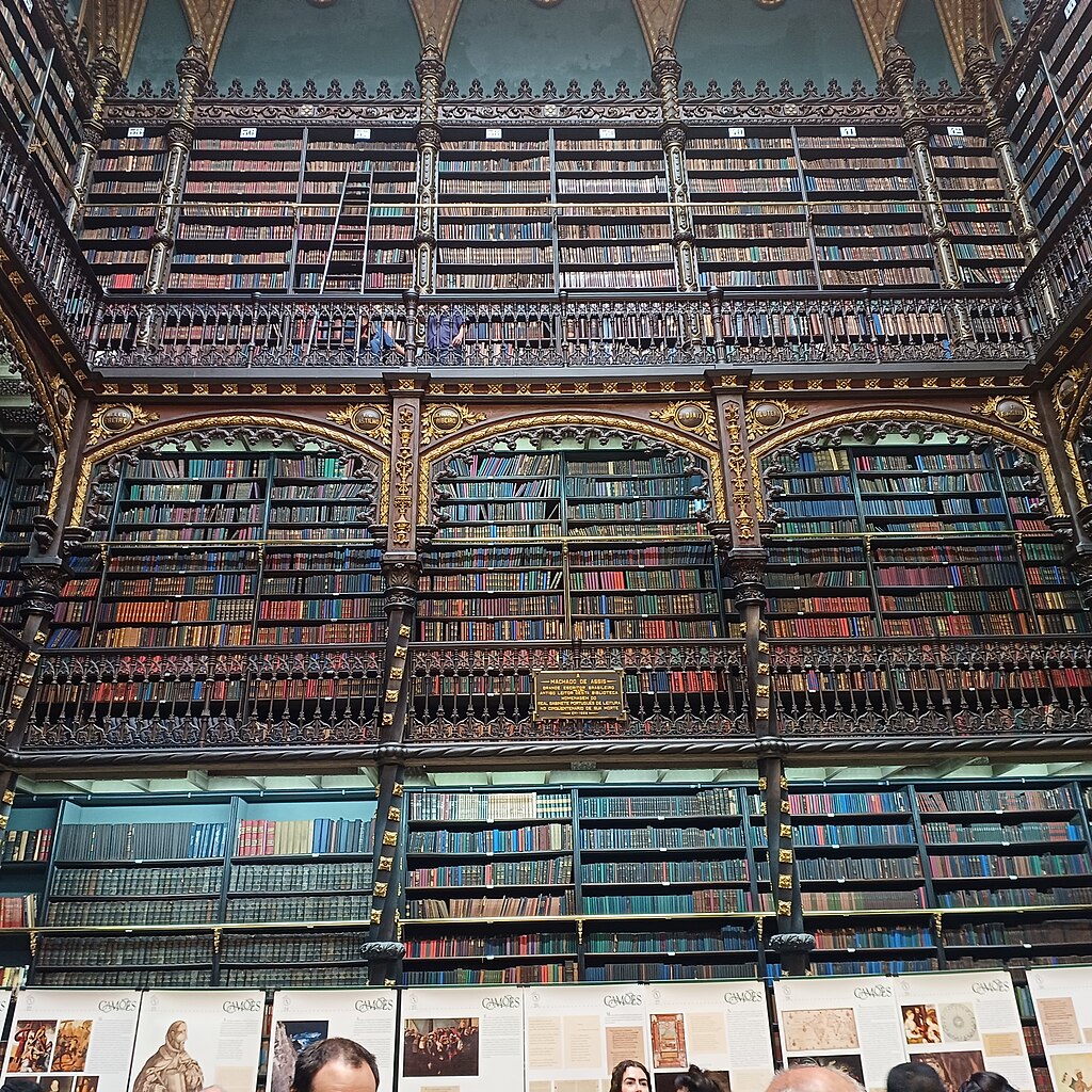Real Gabinete Portugues de Leitura Rio de Janeiro, library